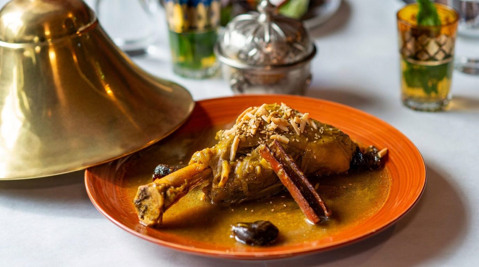 The lamb shank tagine