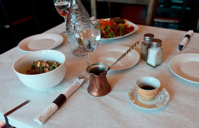 Turkish coffee.