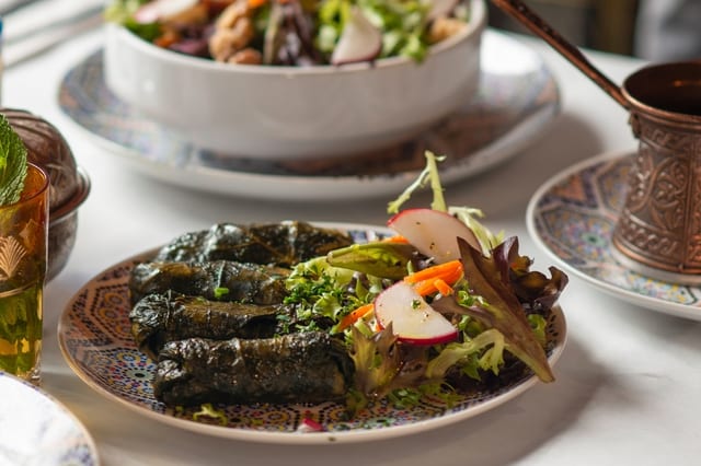 LG stuffed grape leaves 8.