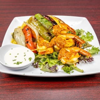 Shrimp kabob