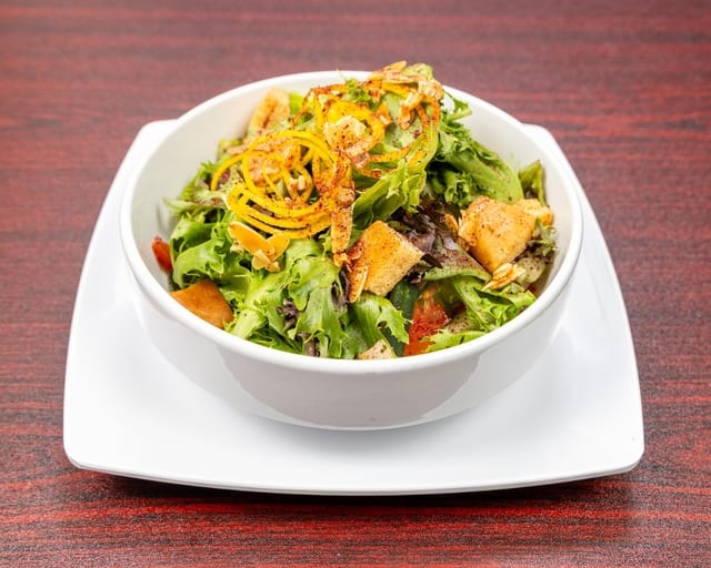 Fattoush salad.