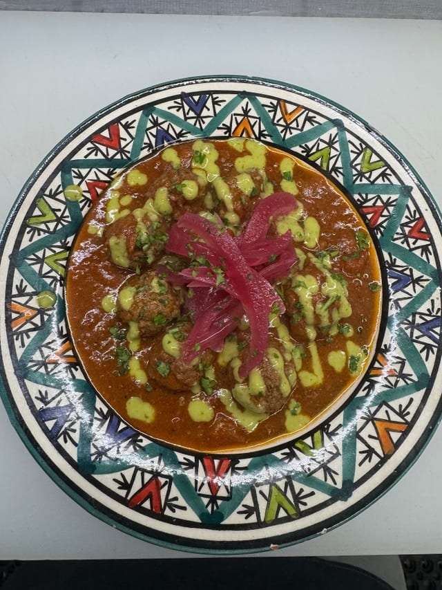 Moroccan meatballs.