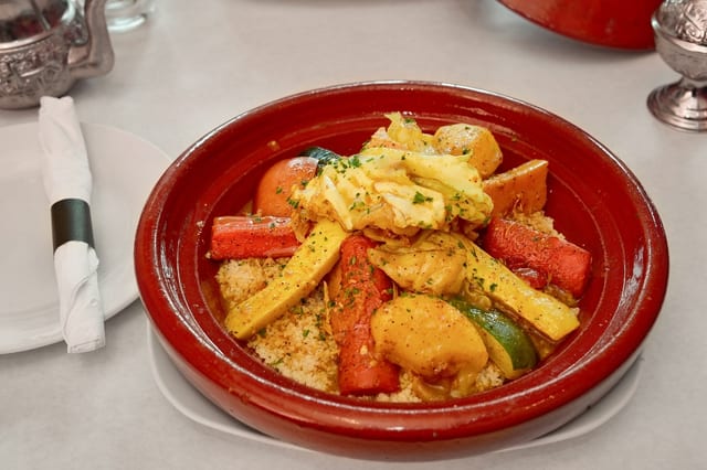 Moroccan couscous.