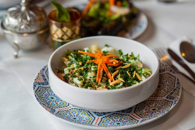 Jerusalem salad.