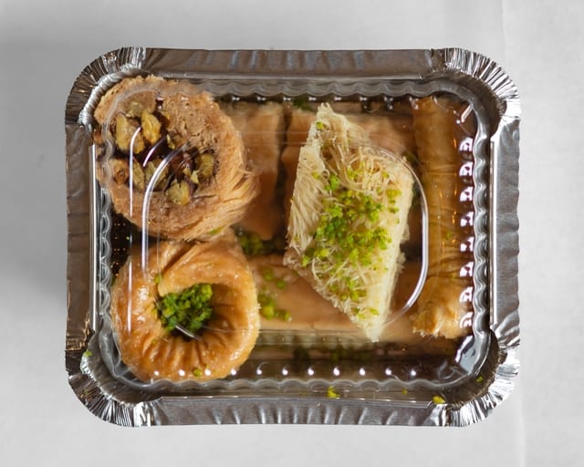 SM tray of baklava.