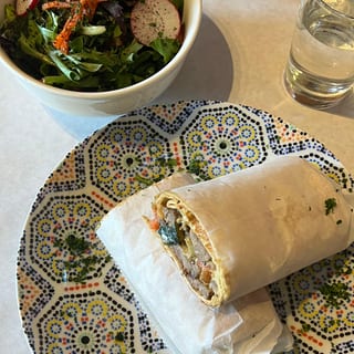 SANDWICH kefta kabob wrap